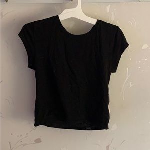 Cute black tee